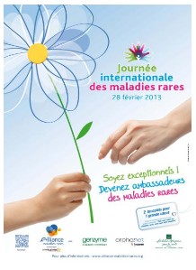 Journée internationale des maladies rares, le jeudi 28 février 2013