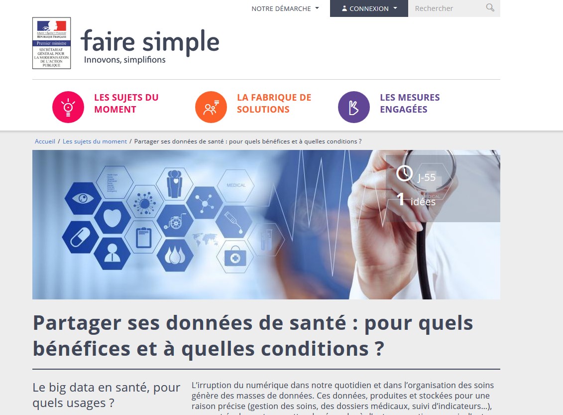  « Big data » en santé : les Français consultés en ligne