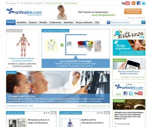Nouvelle version du site arthrolink d’Expanscience