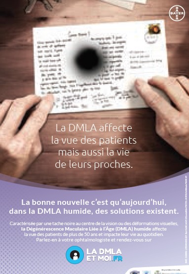 DMLA : Bayer HealthCare lance une campagne vidéo