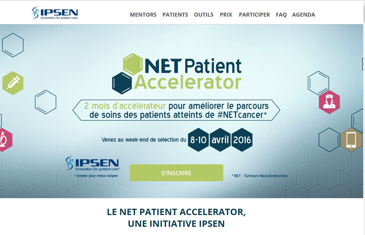 E-santé : Ipsen lance le « NET Patient Accelerator »