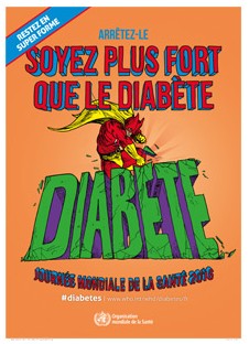 Journée mondiale de la Santé : l’OMS lance un appel pour enrayer la progression du diabète 