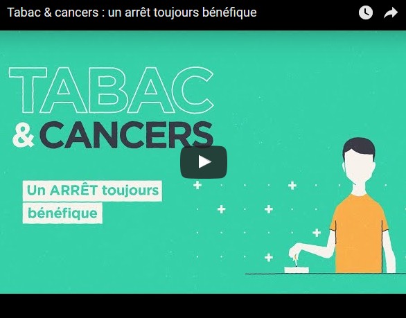 L'Institut national du cancer propose 3 vidéos sur les méfaits du tabac