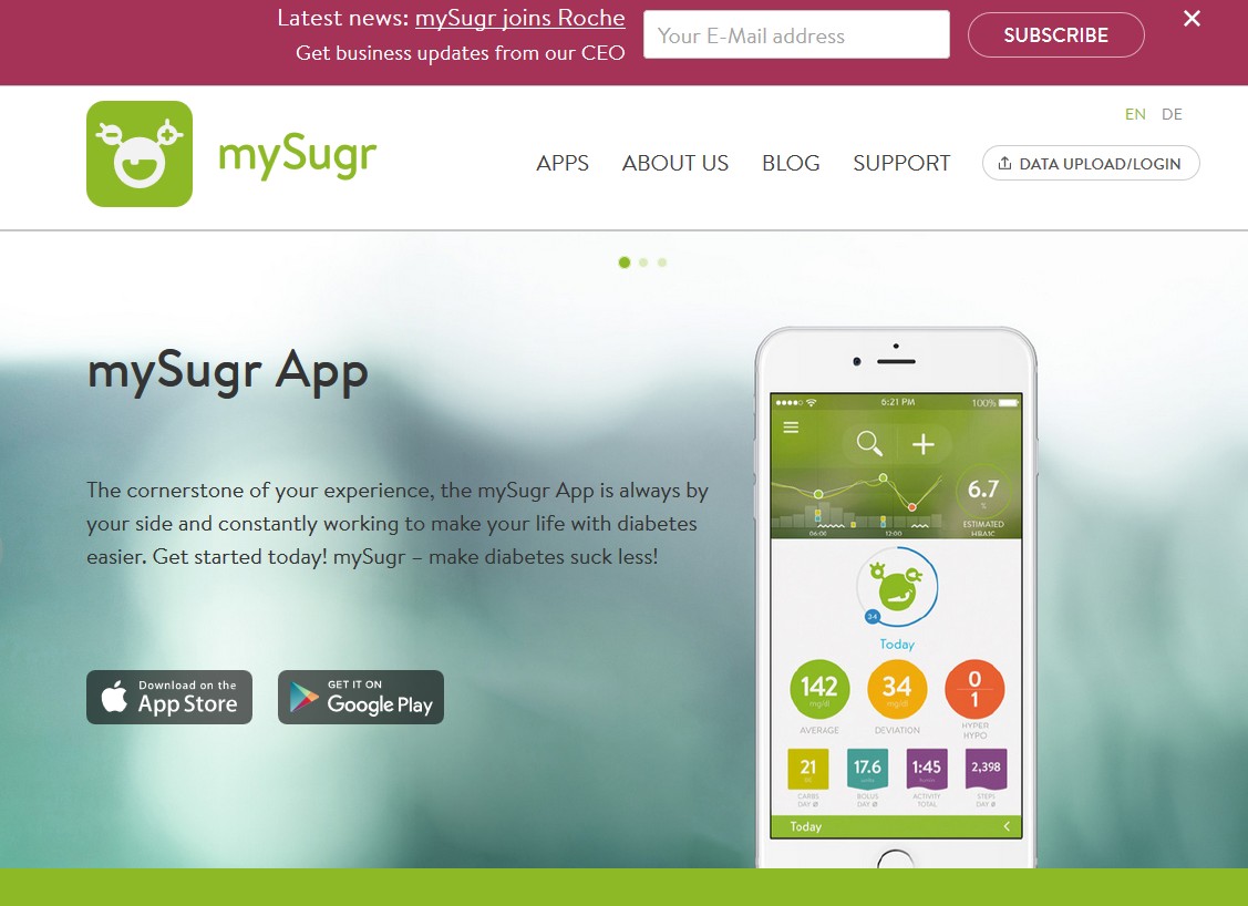 Diabète : Roche acquiert la plateforme de services e-santé mySugr 