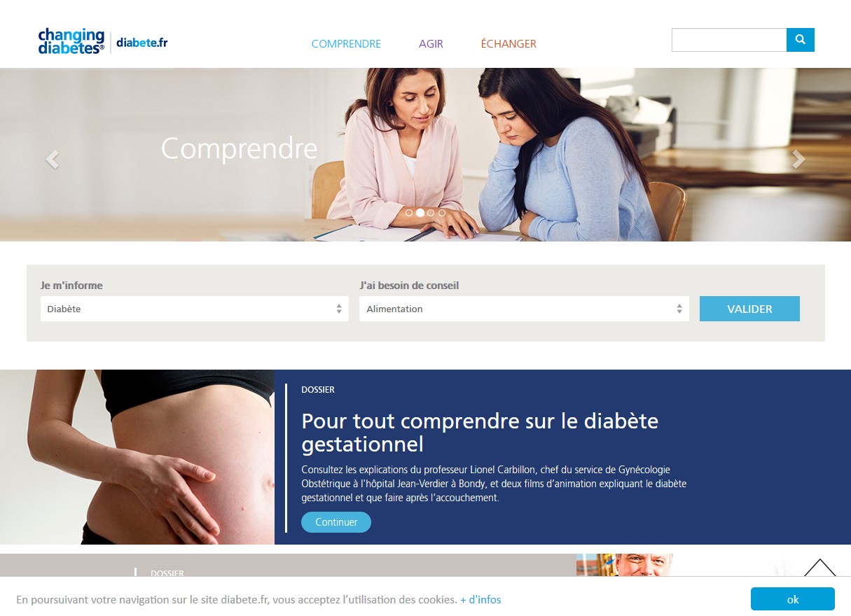 Novo Nordisk lance une version revisitée de diabete.fr 