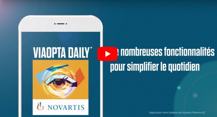 Troubles de la vision : Novartis lance deux nouvelles applications mobiles