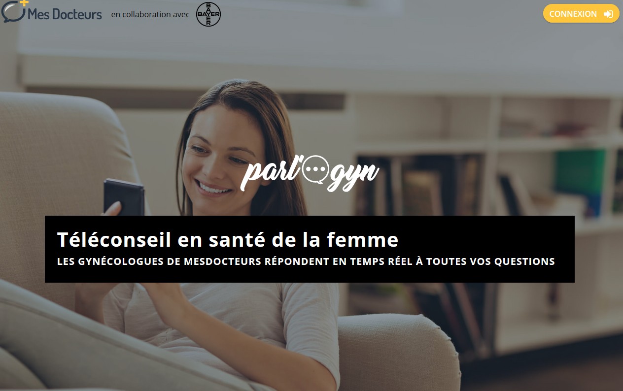 Bayer et MesDocteurs dévoilent Parl’oGyn, un service de téléconseil gratuit en gynécologie